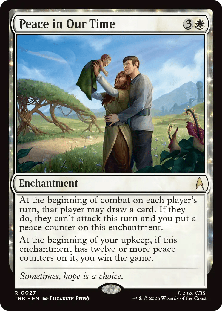 Peace in Our Time [Star Trek] MTG Single Magic: The Gathering  | Multizone: Comics And Games