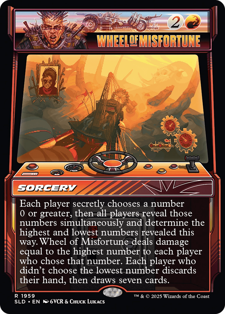 Wheel of Misfortune (1959) (Rainbow Foil) [Secret Lair Drop Series] MTG Single Magic: The Gathering  | Multizone: Comics And Games