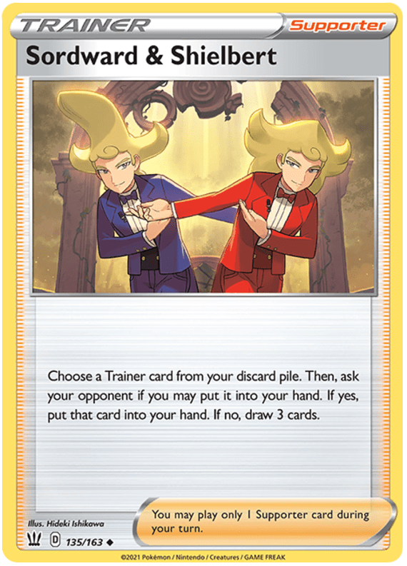 Sordward & Shielbert (135/163) [Sword & Shield: Battle Styles] Pokemon Single Pokémon  | Multizone: Comics And Games