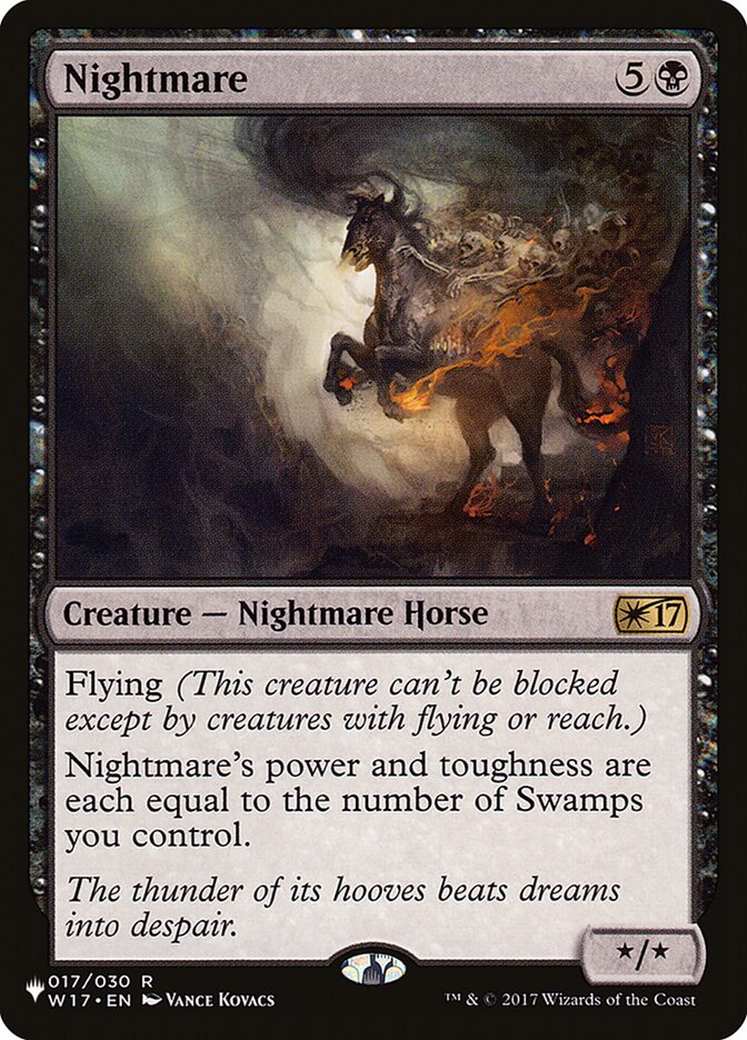 Nightmare [The List] MTG Single Magic: The Gathering  | Multizone: Comics And Games