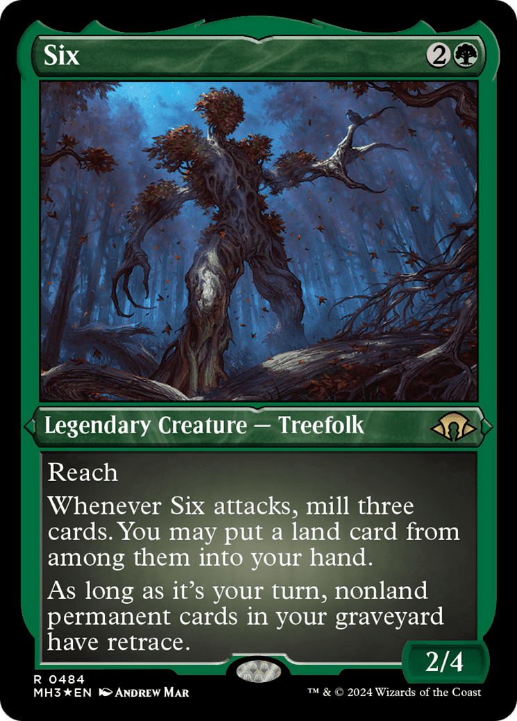 Six (Foil Etched) [Modern Horizons 3] MTG Single Magic: The Gathering  | Multizone: Comics And Games