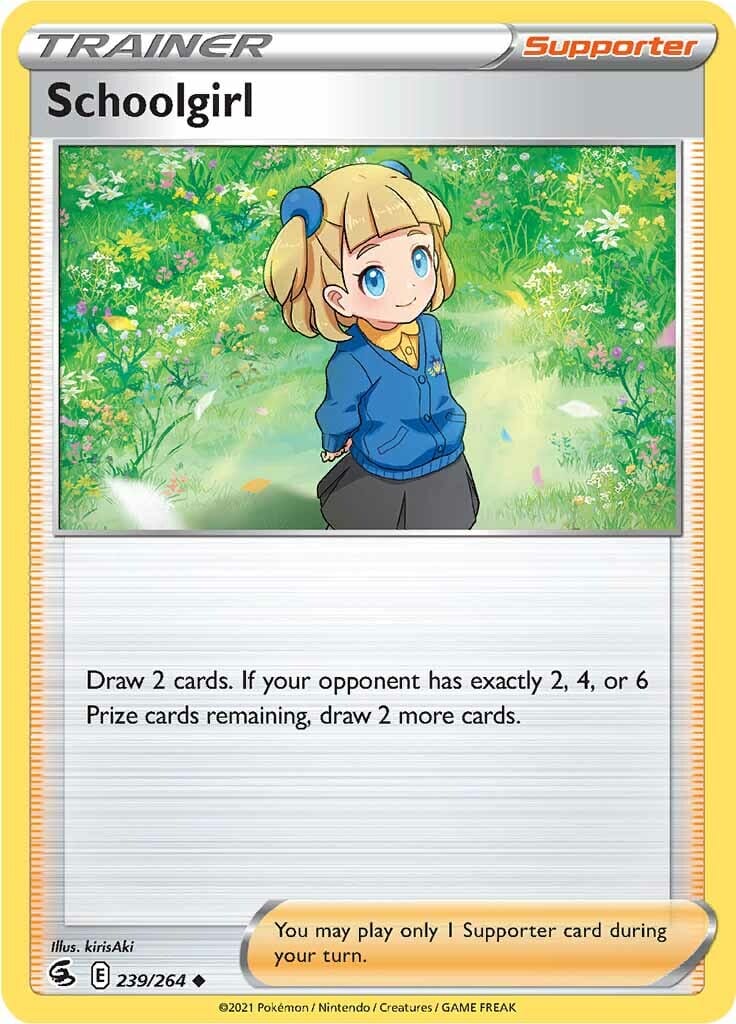 Schoolgirl (239/264) [Sword & Shield: Fusion Strike] Pokemon Single Pokémon  | Multizone: Comics And Games