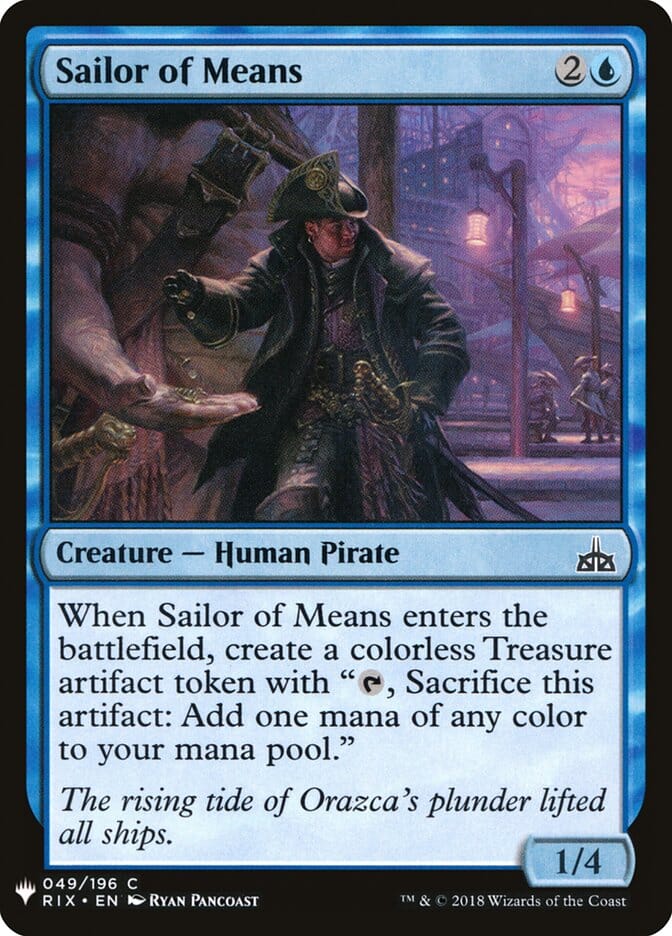 Sailor of Means [Mystery Booster] MTG Single Magic: The Gathering  | Multizone: Comics And Games