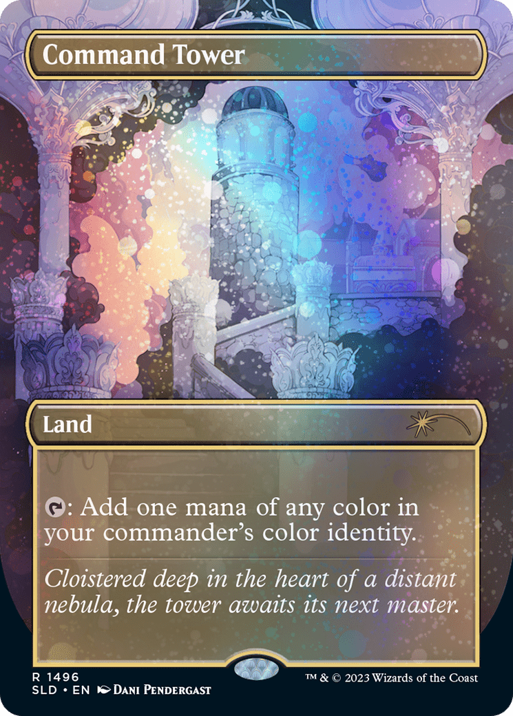 Command Tower (1697) (Rainbow Foil) [Secret Lair Drop Series] MTG Single Magic: The Gathering  | Multizone: Comics And Games