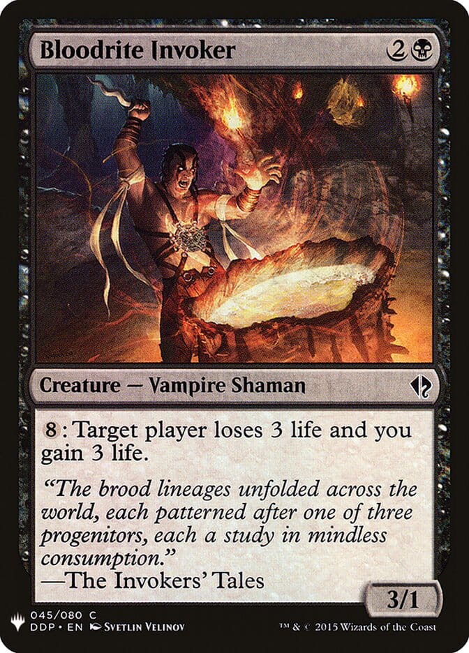 Bloodrite Invoker [Mystery Booster] MTG Single Magic: The Gathering  | Multizone: Comics And Games