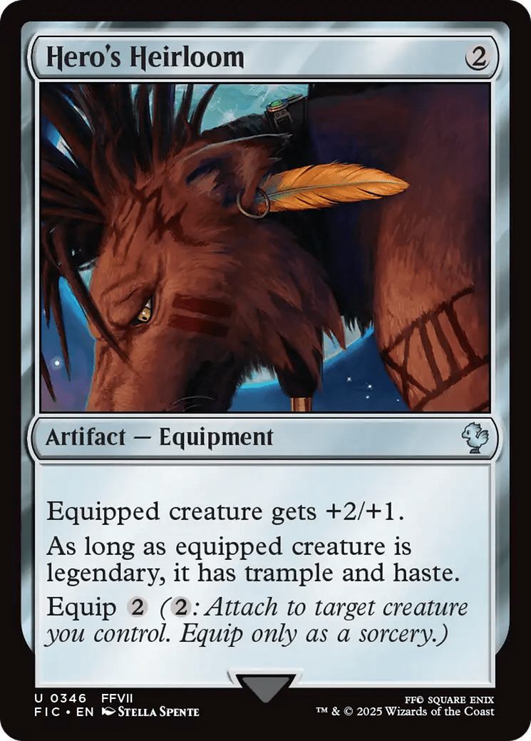 Hero's Heirloom [FINAL FANTASY Commander] MTG Single Magic: The Gathering  | Multizone: Comics And Games