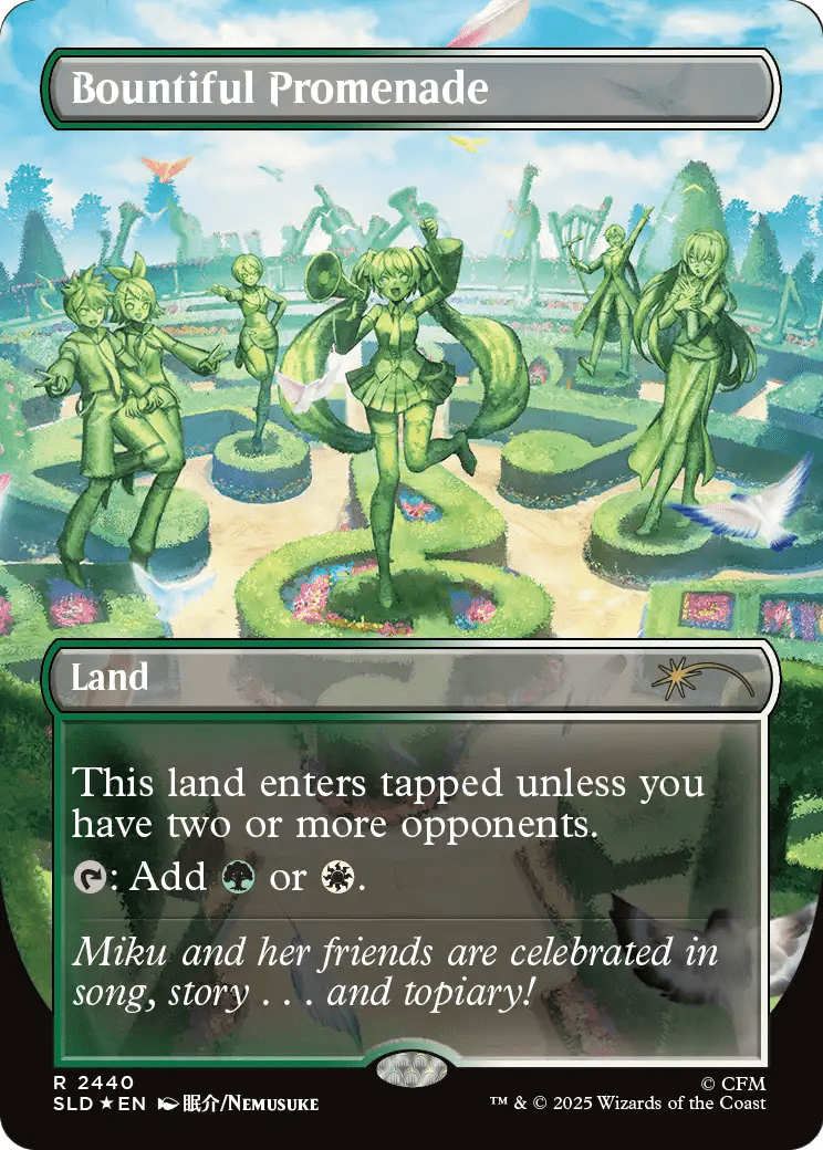 Bountiful Promenade [Secret Lair Drop Series] MTG Single Magic: The Gathering  | Multizone: Comics And Games
