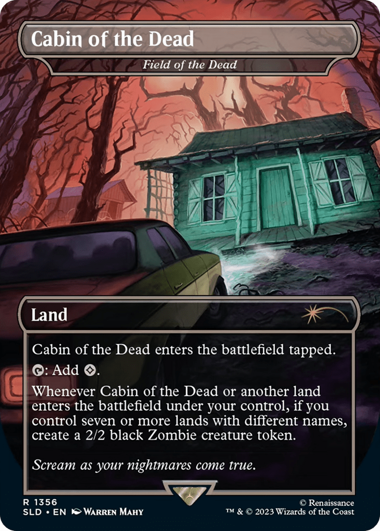 Cabin of the Dead - Field of the Dead [Secret Lair Drop Series] MTG Single Magic: The Gathering  | Multizone: Comics And Games