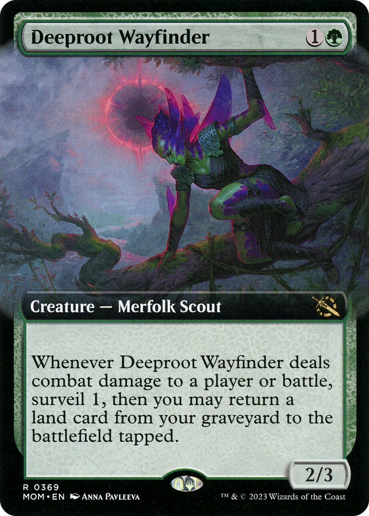 Deeproot Wayfinder (Extended Art) [March of the Machine] | Multizone: Comics And Games