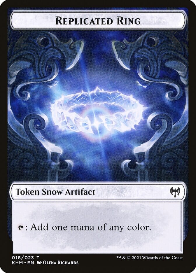 Dwarf Berserker // Replicated Ring Double-Sided Token [Kaldheim Tokens] MTG Single Magic: The Gathering  | Multizone: Comics And Games