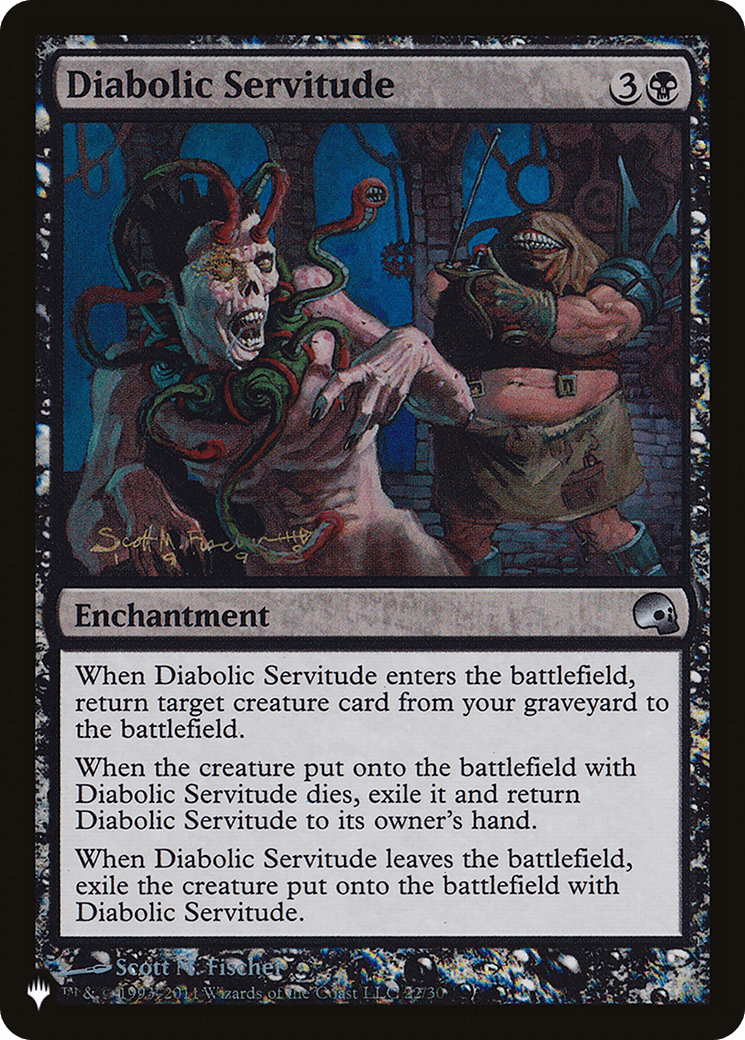 Diabolic Servitude [The List] MTG Single Magic: The Gathering  | Multizone: Comics And Games