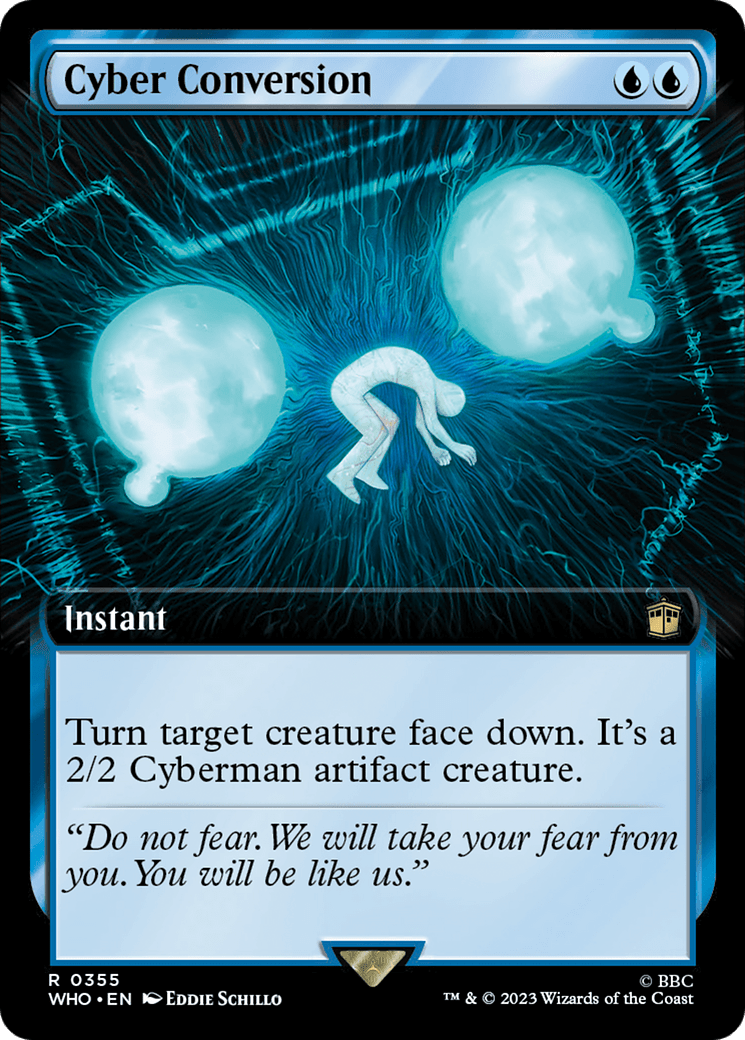 Cyber Conversion (Extended Art) [Doctor Who] MTG Single Magic: The Gathering  | Multizone: Comics And Games