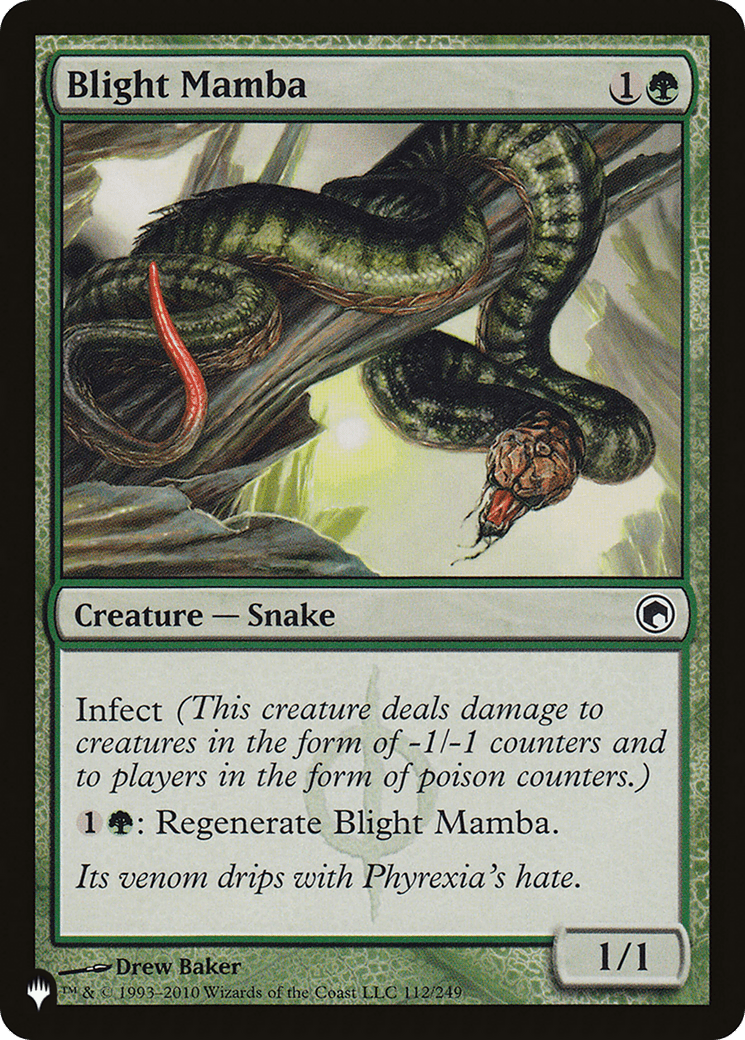 Blight Mamba [The List] MTG Single Magic: The Gathering  | Multizone: Comics And Games