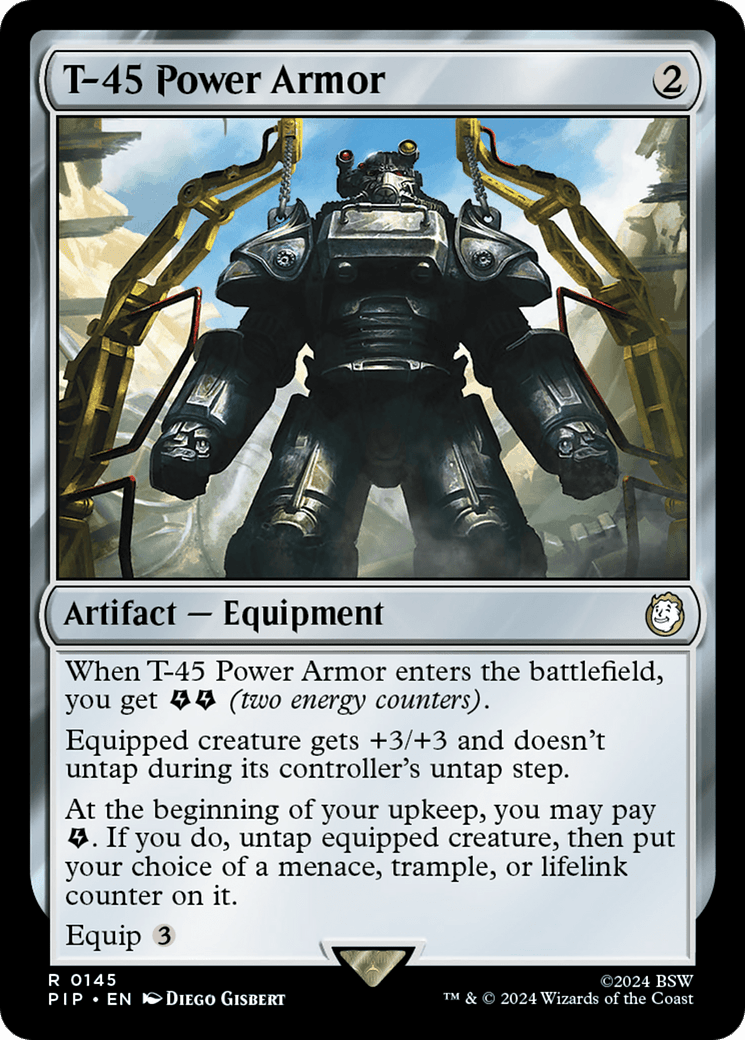 T-45 Power Armor [Fallout] MTG Single Magic: The Gathering  | Multizone: Comics And Games
