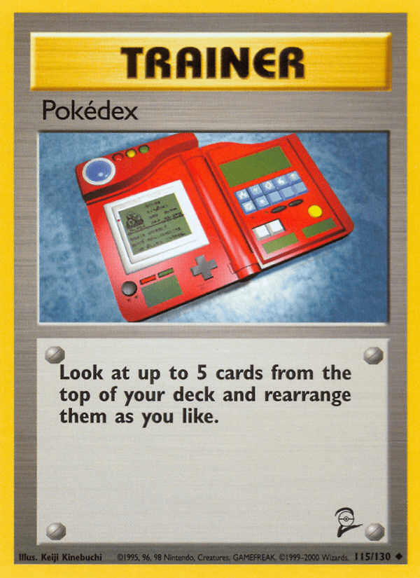 Pokedex (115/130) [Base Set 2] Pokemon Single Pokémon  | Multizone: Comics And Games
