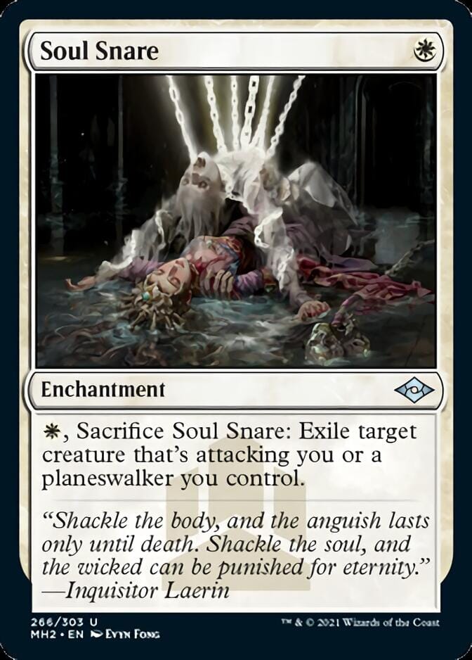 Soul Snare (Foil Etched) [Modern Horizons 2] MTG Single Magic: The Gathering  | Multizone: Comics And Games