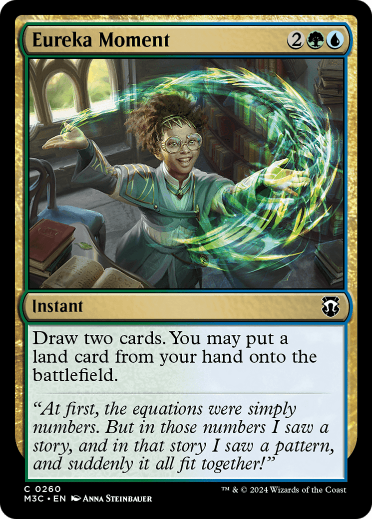 Eureka Moment (Ripple Foil) [Modern Horizons 3 Commander] MTG Single Magic: The Gathering  | Multizone: Comics And Games