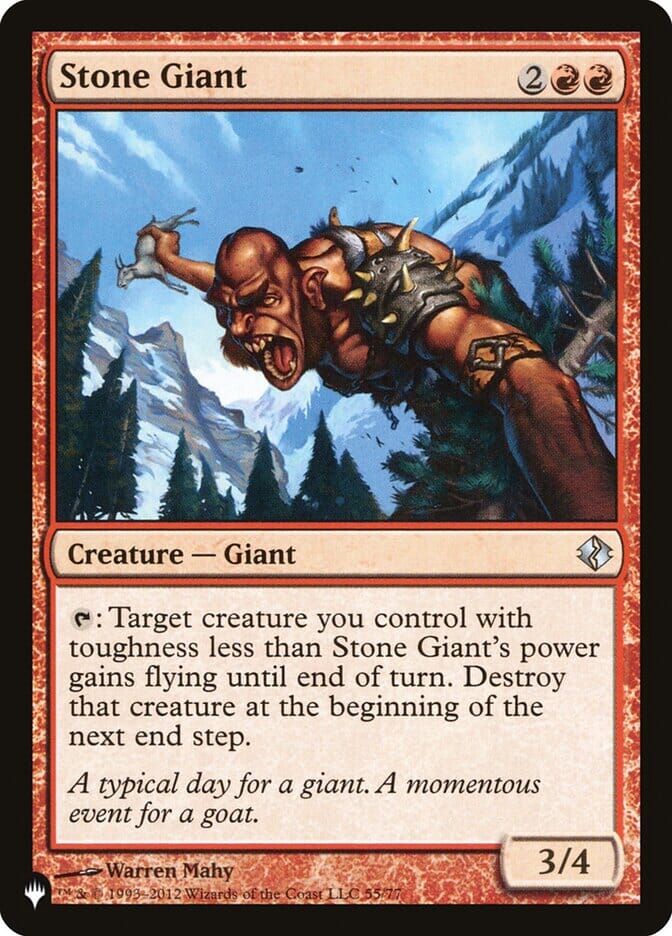 Stone Giant [The List] MTG Single Magic: The Gathering  | Multizone: Comics And Games