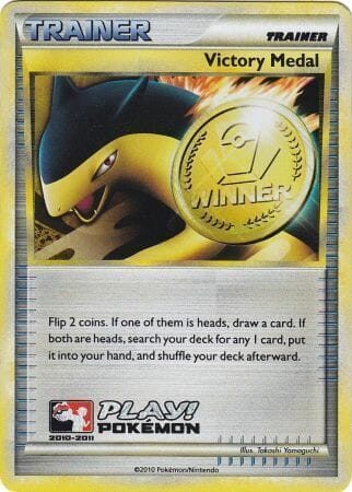 Victory Medal (2010-2011) (Battle Road Spring) [League & Championship Cards] Pokemon Single Pokémon  | Multizone: Comics And Games