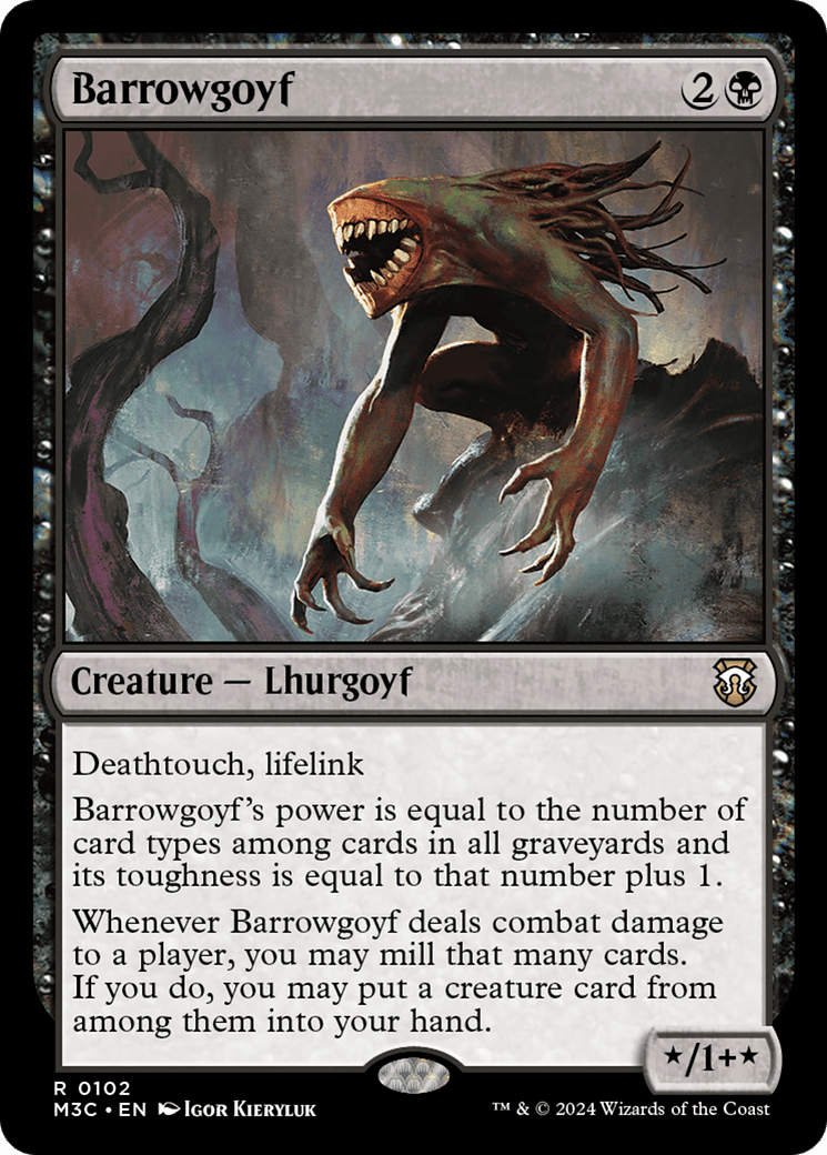Barrowgoyf [Modern Horizons 3 Commander] MTG Single Magic: The Gathering  | Multizone: Comics And Games
