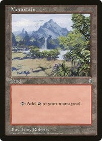 Mountain (Oversized) [Oversize Cards] MTG Single Magic: The Gathering  | Multizone: Comics And Games