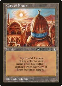 City of Brass (4th Place) (Oversized) [Oversize Cards] MTG Single Magic: The Gathering  | Multizone: Comics And Games