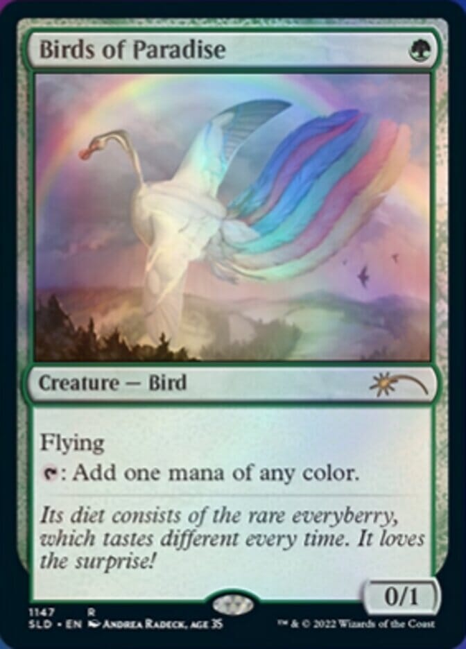 Birds of Paradise (1147) [Secret Lair Drop Series] MTG Single Magic: The Gathering  | Multizone: Comics And Games