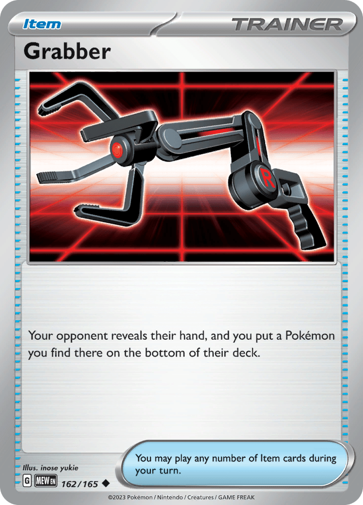 Grabber (162/165) [Scarlet & Violet 151] Pokemon Single Pokémon  | Multizone: Comics And Games