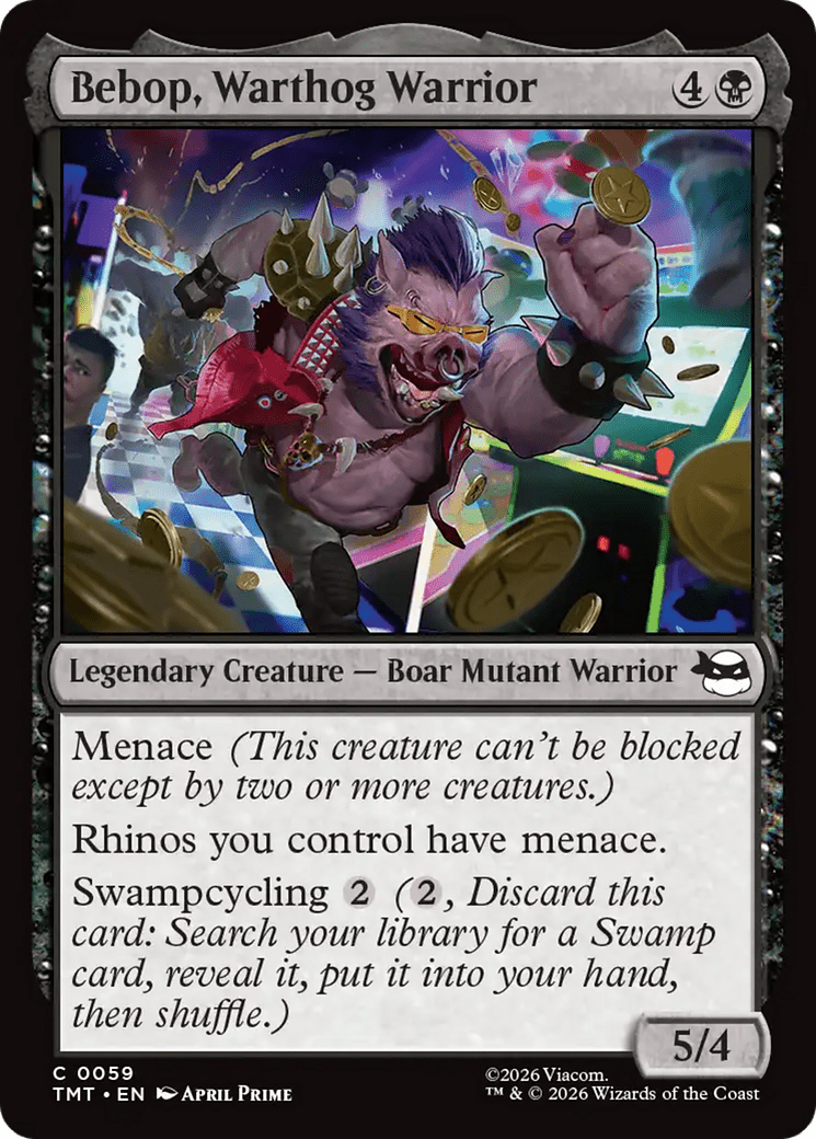 Bebop, Warthog Warrior [Teenage Mutant Ninja Turtles] MTG Single Magic: The Gathering  | Multizone: Comics And Games