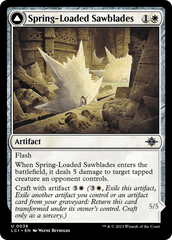 Spring-Loaded Sawblades // Bladewheel Chariot [The Lost Caverns of Ixalan] MTG Single Magic: The Gathering  | Multizone: Comics And Games
