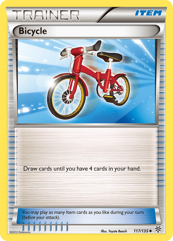 Bicycle (117/135) [Black & White: Plasma Storm] Pokemon Single Pokémon  | Multizone: Comics And Games
