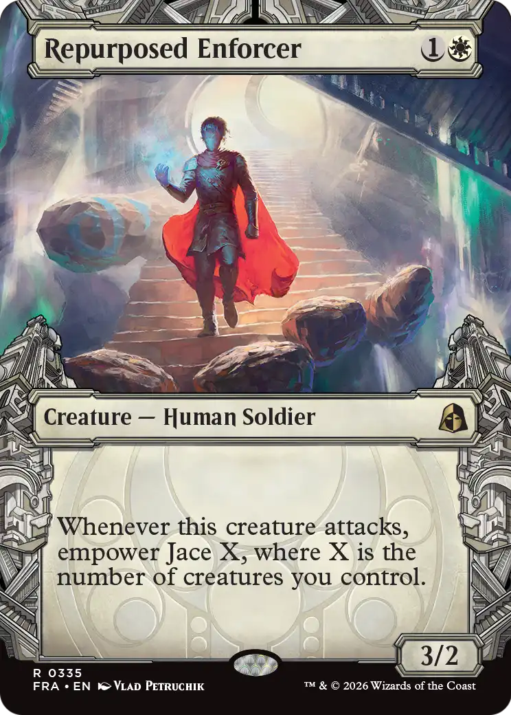 Repurposed Enforcer (Showcase) [Reality Fracture] MTG Single Magic: The Gathering  | Multizone: Comics And Games