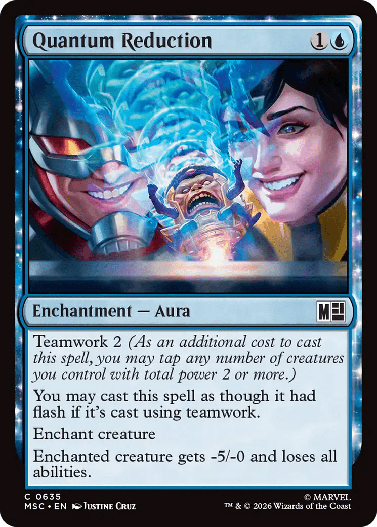 Quantum Reduction [Marvel Super Heroes Commander] MTG Single Magic: The Gathering  | Multizone: Comics And Games