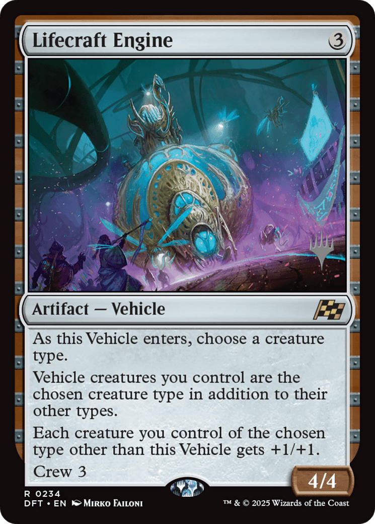 Lifecraft Engine (Promo Pack) [Aetherdrift Promos] MTG Single Magic: The Gathering  | Multizone: Comics And Games