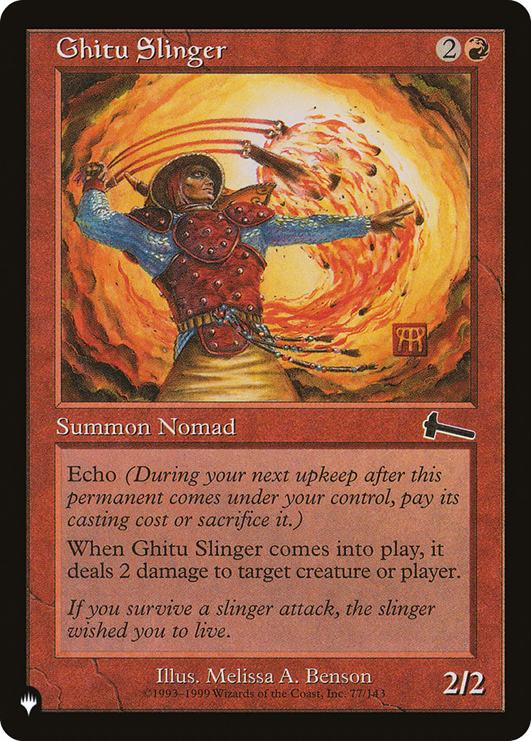 Ghitu Slinger [The List] MTG Single Magic: The Gathering  | Multizone: Comics And Games