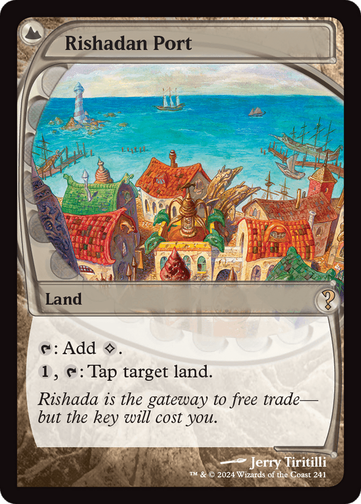 Rishadan Port (Future Sight) [Mystery Booster 2] MTG Single Magic: The Gathering  | Multizone: Comics And Games