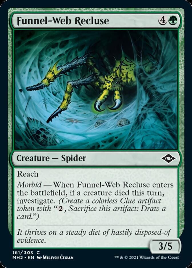 Funnel-Web Recluse [Modern Horizons 2] MTG Single Magic: The Gathering  | Multizone: Comics And Games