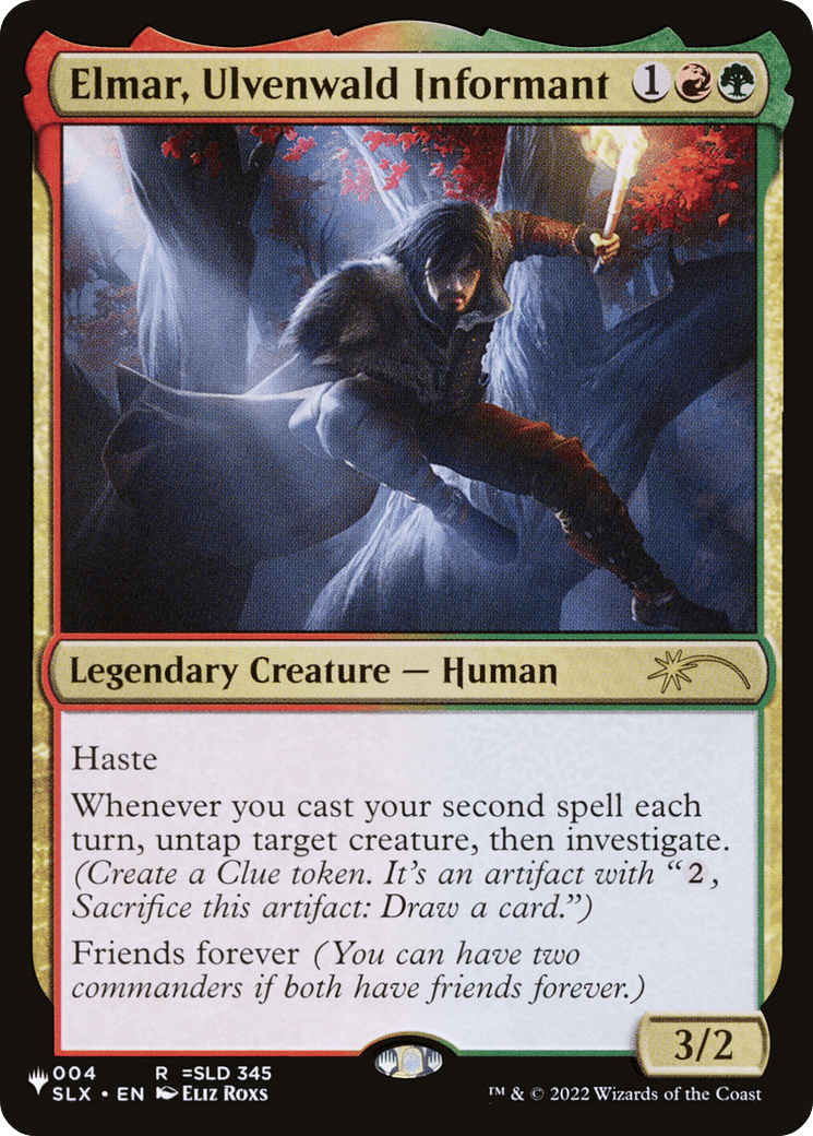Elmar, Ulvenwald Informant [The List] MTG Single Magic: The Gathering  | Multizone: Comics And Games