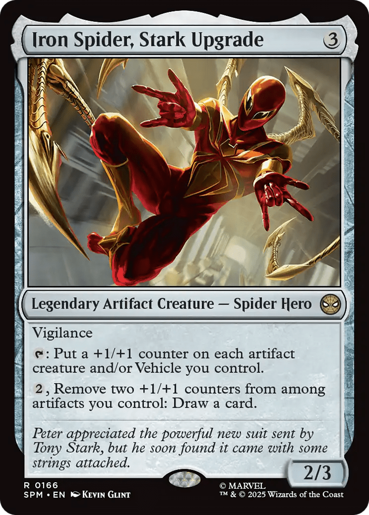 Iron Spider, Stark Upgrade [Marvel's Spider-Man] MTG Single Magic: The Gathering  | Multizone: Comics And Games