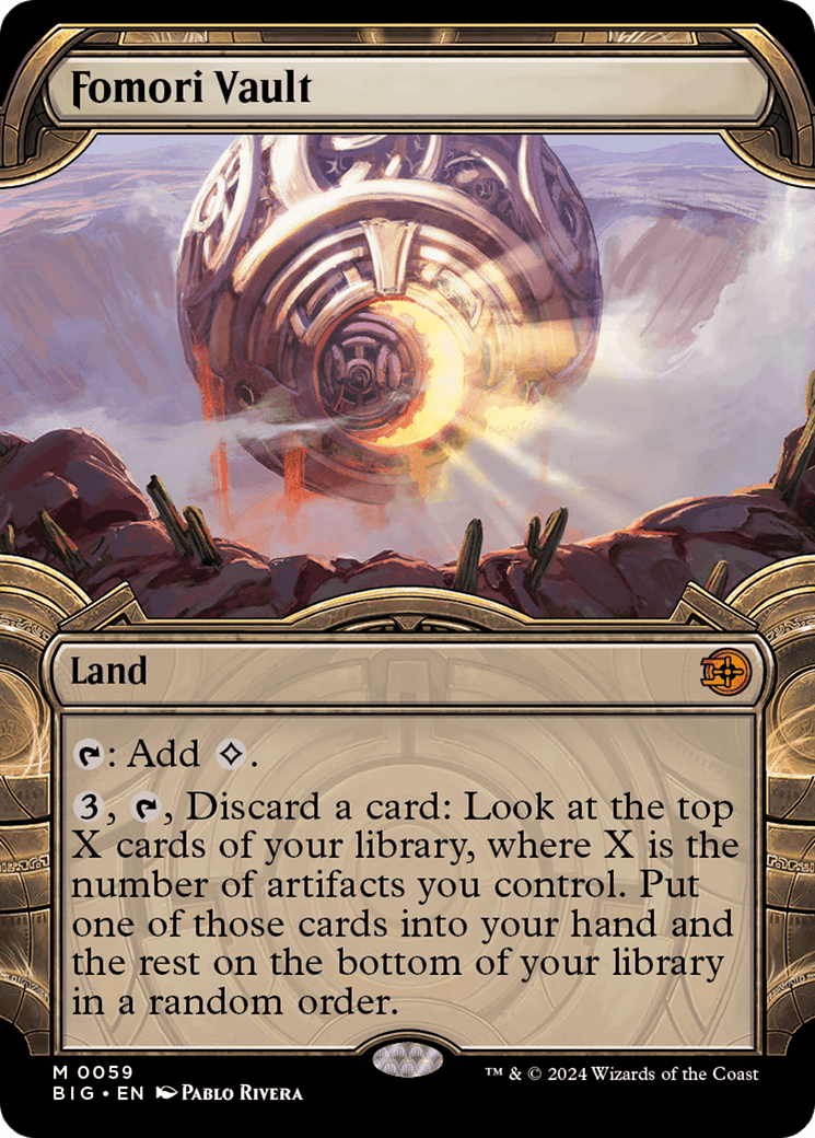 Fomori Vault (Showcase) [Outlaws of Thunder Junction: The Big Score] MTG Single Magic: The Gathering  | Multizone: Comics And Games