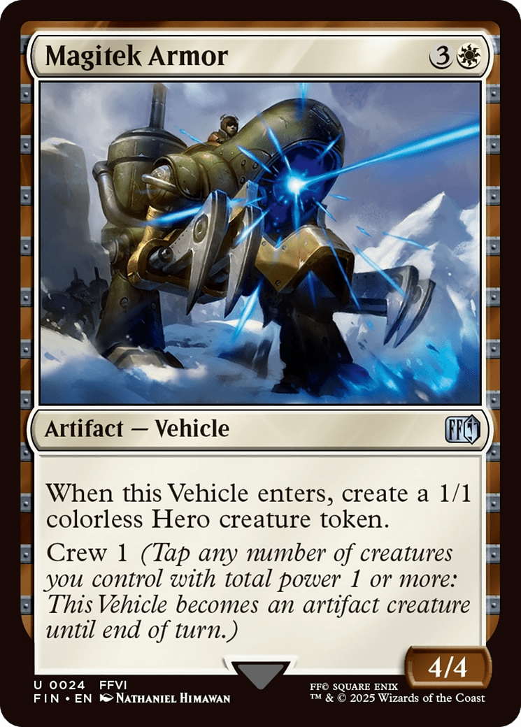 Magitek Armor [FINAL FANTASY] MTG Single Magic: The Gathering  | Multizone: Comics And Games