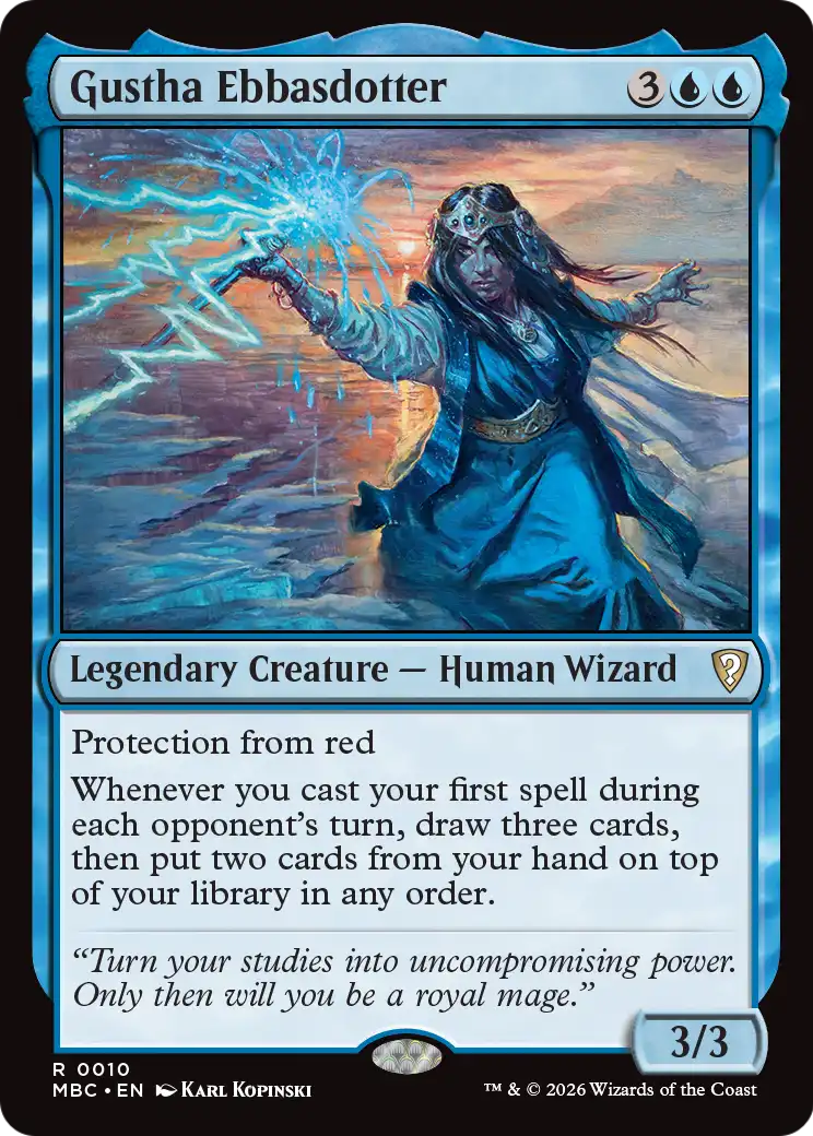 Gustha Ebbasdotter [Mystery Booster: Commander Edition] | Multizone: Comics And Games