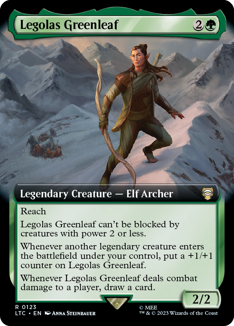 Legolas Greenleaf (Extended Art) [The Lord of the Rings: Tales of Middle-Earth Commander] | Multizone: Comics And Games