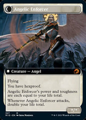 Enduring Angel // Angelic Enforcer (Extended Art) [Innistrad: Midnight Hunt] MTG Single Magic: The Gathering  | Multizone: Comics And Games