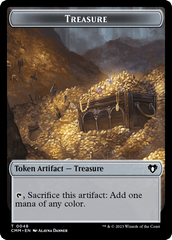 Treasure // Ogre Double-Sided Token [Commander Masters Tokens] MTG Single Magic: The Gathering  | Multizone: Comics And Games