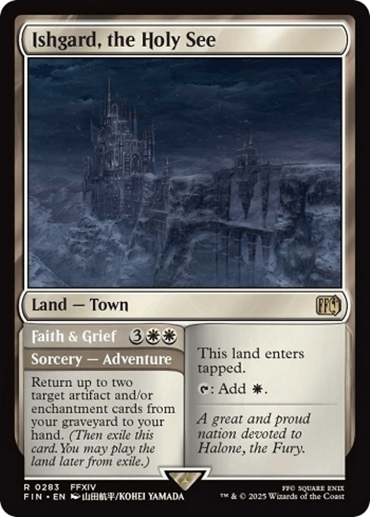 Ishgard, the Holy See [FINAL FANTASY] MTG Single Magic: The Gathering  | Multizone: Comics And Games