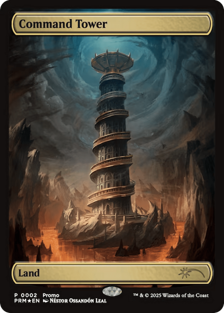 Command Tower [Wizards Play Network 2025] MTG Single Magic: The Gathering  | Multizone: Comics And Games