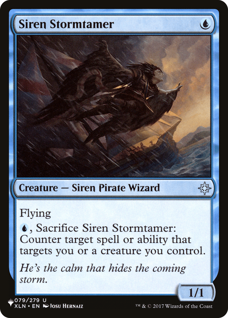 Siren Stormtamer [The List] MTG Single Magic: The Gathering  | Multizone: Comics And Games