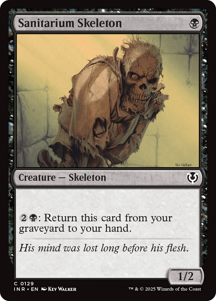 Sanitarium Skeleton [Innistrad Remastered] MTG Single Magic: The Gathering  | Multizone: Comics And Games