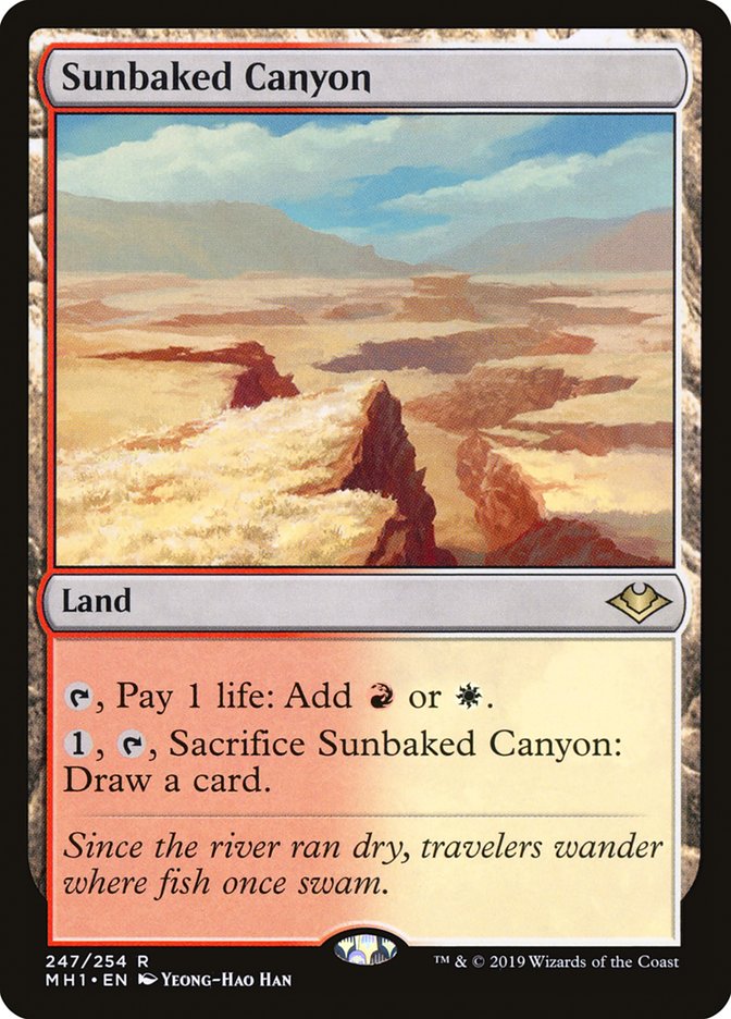 Sunbaked Canyon [Modern Horizons] | Multizone: Comics And Games